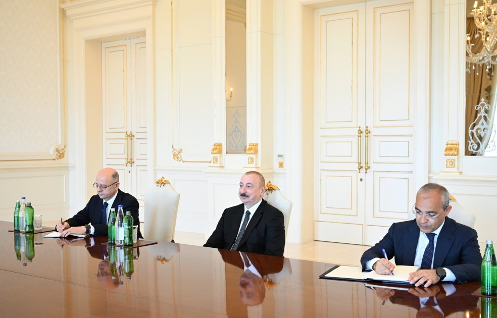 İlham Əliyev Məhəmməd Əbunəyyanı qəbul etdi -FOTOLAR