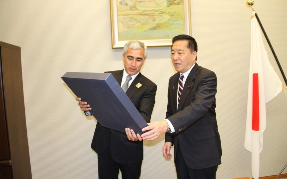 Anar Ələkbərov Yaponiyanın Baş nazirinin müşaviri ilə görüşdü -FOTOLAR