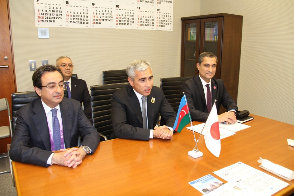 Anar Ələkbərov Yaponiyanın Baş nazirinin müşaviri ilə görüşdü -FOTOLAR