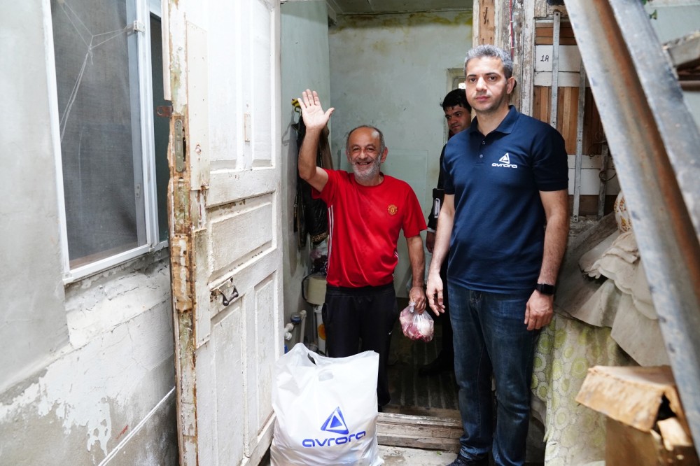 Avrora Qrup Qurban Bayramı münasibətilə yardım aksiyası keçirib(R)