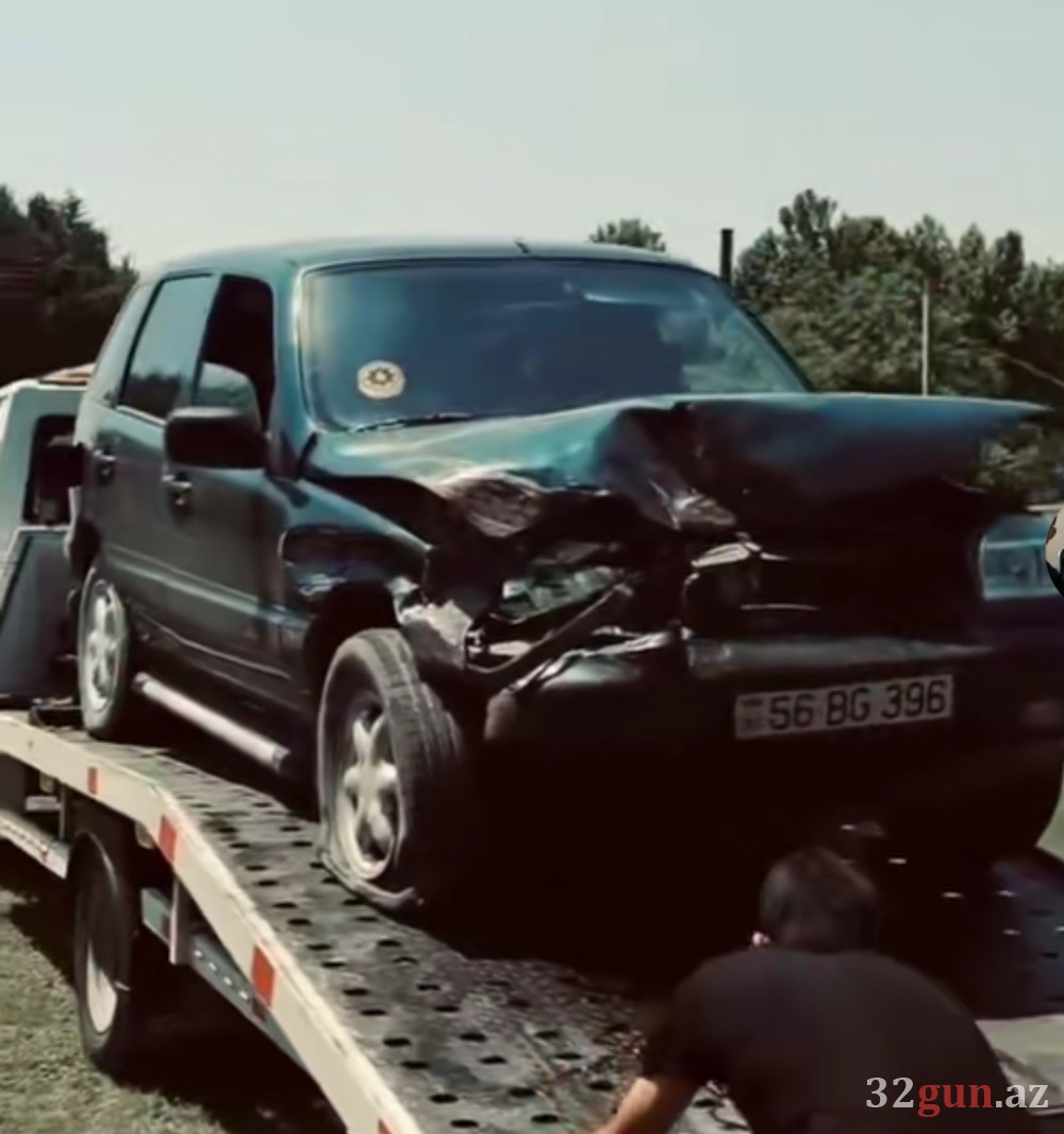 Ağdaşda qəza: "Chevrolet Niva" yararsız hala düşdü- FOTOLAR