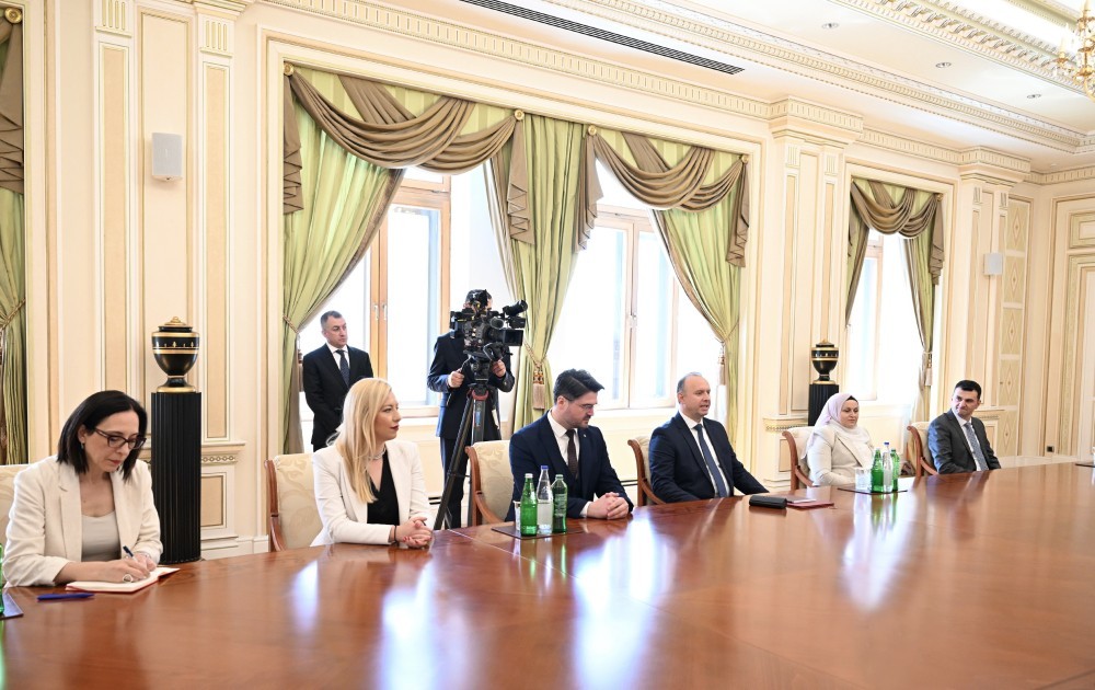 İlham Əliyev Afrim Qaşini qəbul etdi -FOTOLAR