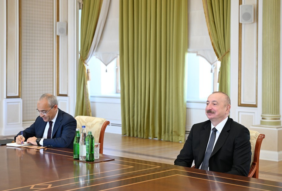 İlham Əliyev qəbul keçirdi -FOTOLAR