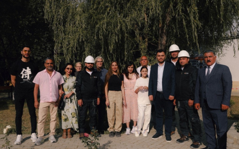 Leyla Əliyeva və Arzu Əliyeva Altıağac Milli Parkında - FOTOLAR