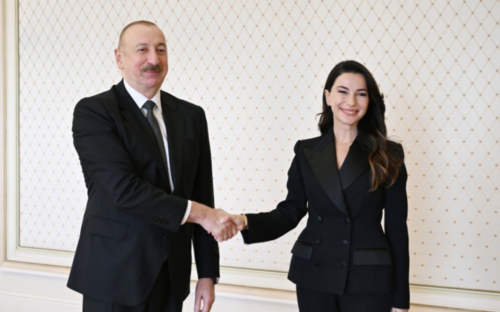 Prezident gürcüstanlı naziri qəbul etdi -FOTOLAR