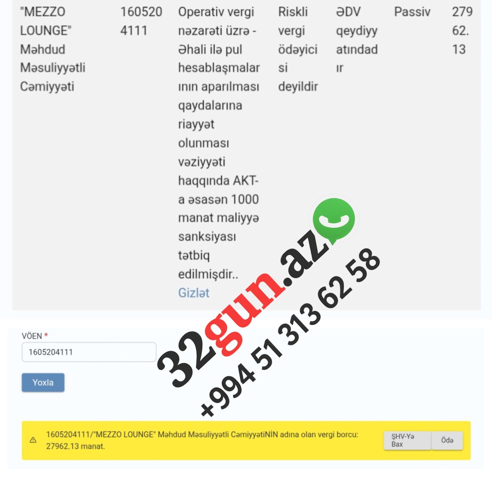 DVX  Bakıdakı məşhur kafedə yoxlama apardı, cərimələdi - Vergi borcu da var