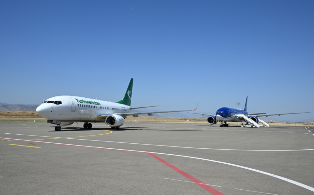 Berdiməhəmmədov Füzuliyə gəldi - FOTOLAR