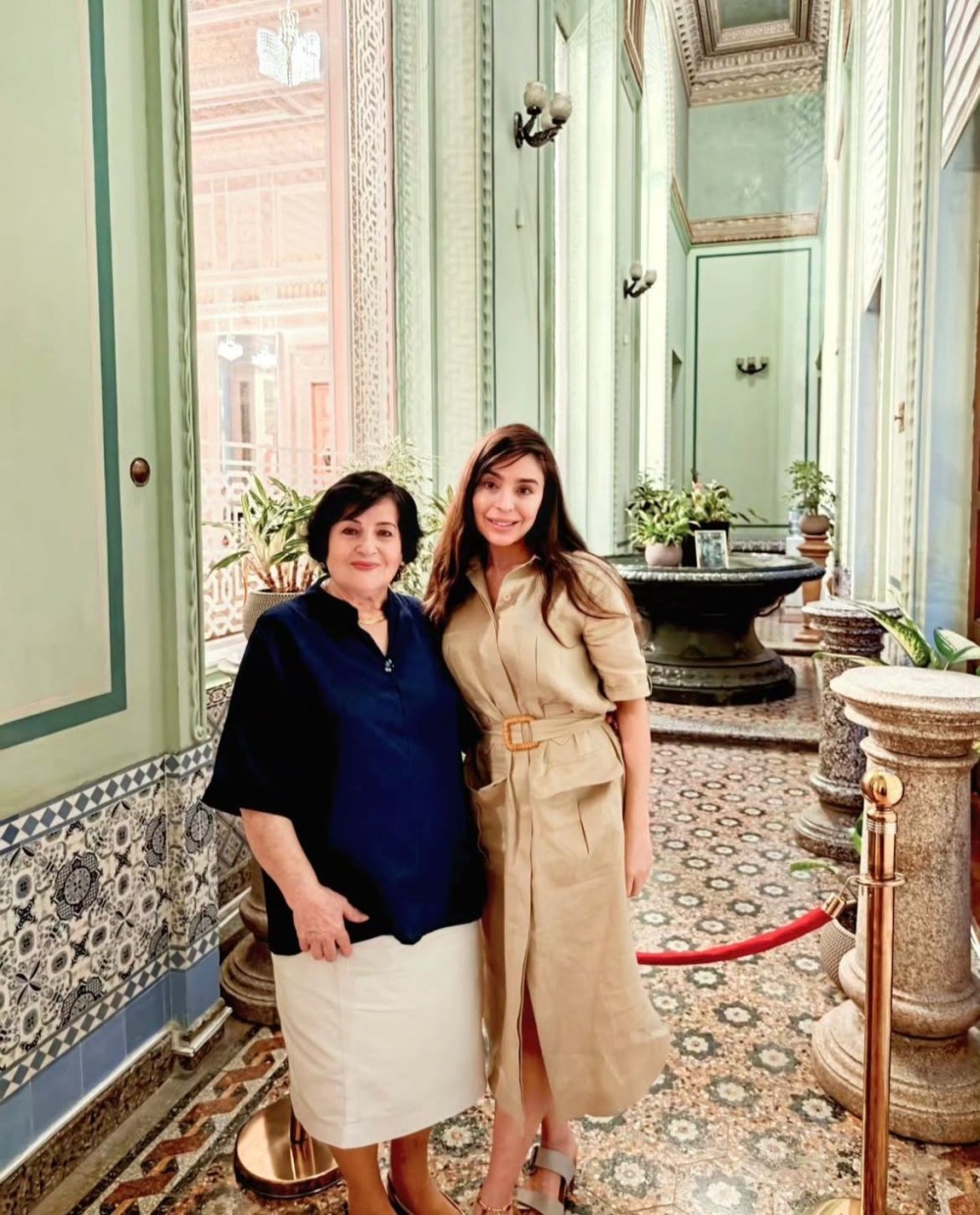 Leyla Əliyeva muzeydə -FOTOLAR