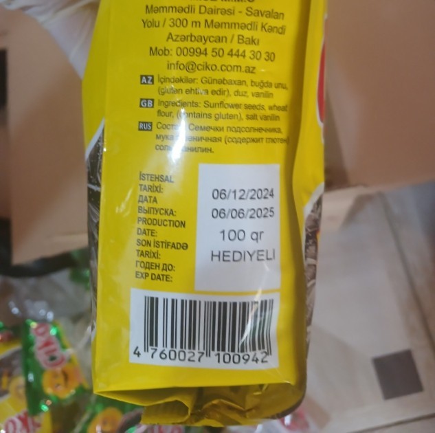 Bu marketdə vaxtı keçən məhsullar satılırmış - FOTOLAR