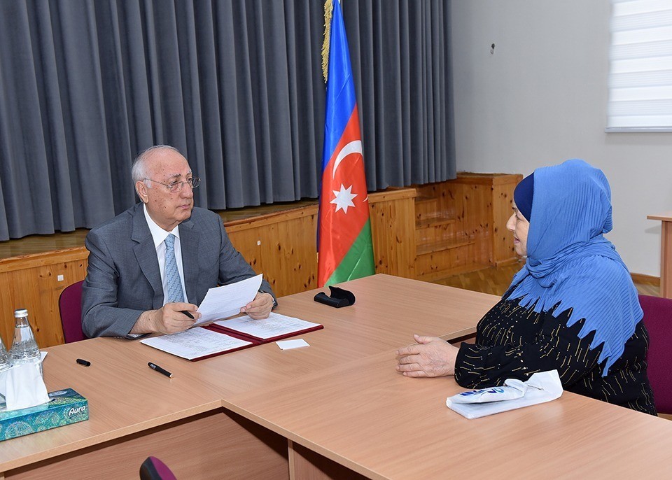 Zakir Fərəcov səyyar qəbul keçirdi -FOTOLAR