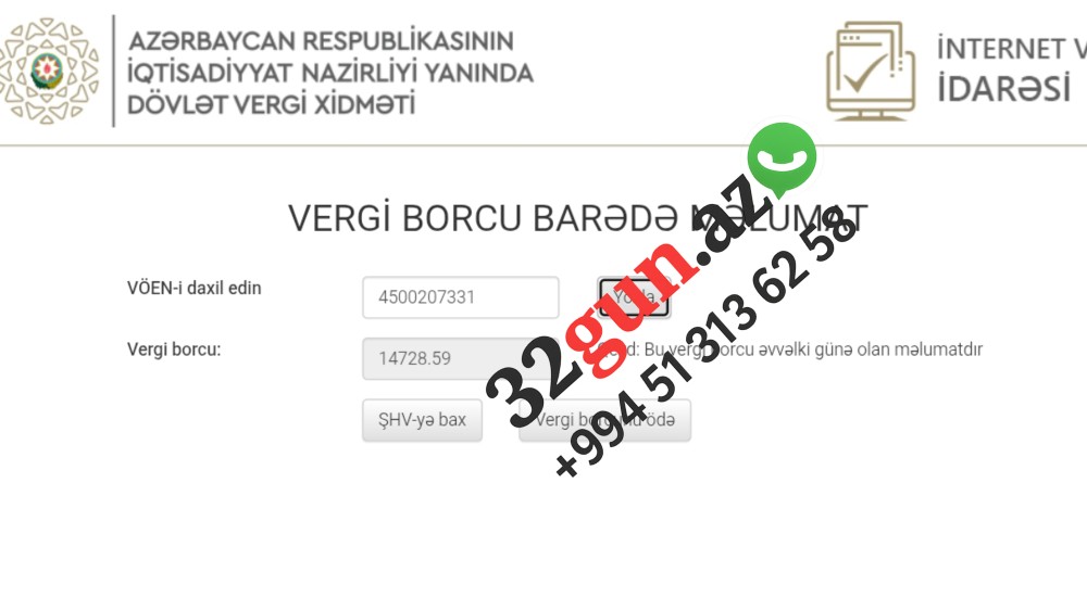 Vergi borcu olan şirkət icra hakimiyyətinin 430 min manatlıq tenderini uddu