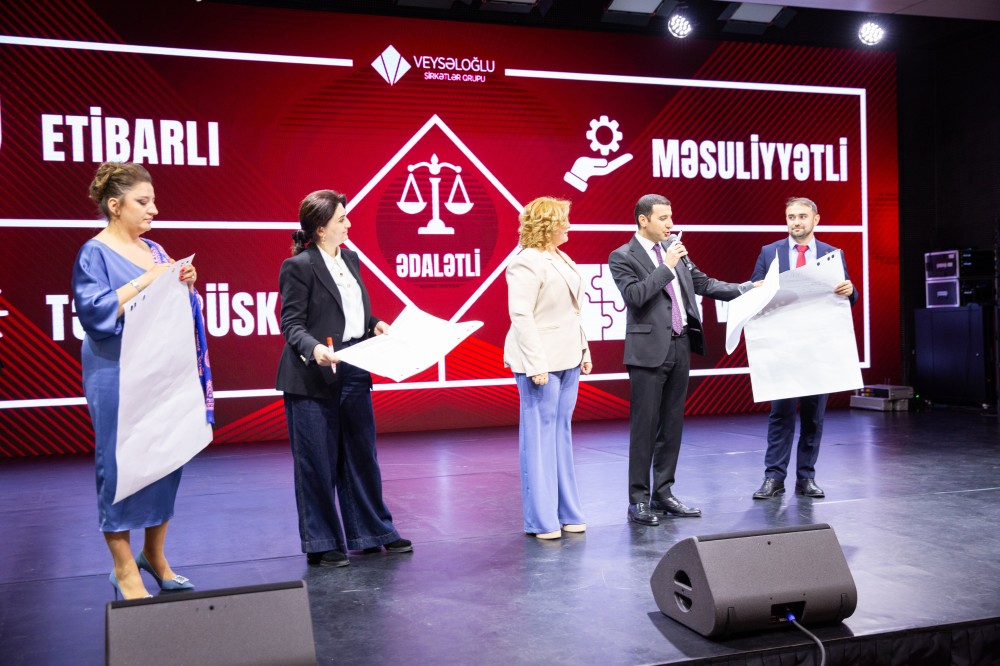 “Veysəloğlu”nun “İllik Dəyərləndirmə və Gələcəyə Baxış” adlı motivasiya tədbirində şirkətin uğurları və yeni istiqamətlər müzakirə olundu