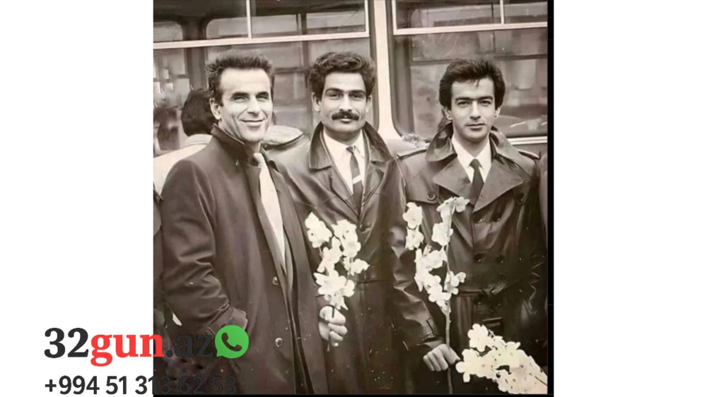 Üç xalq artisti:Unudulmaz anların fotosu