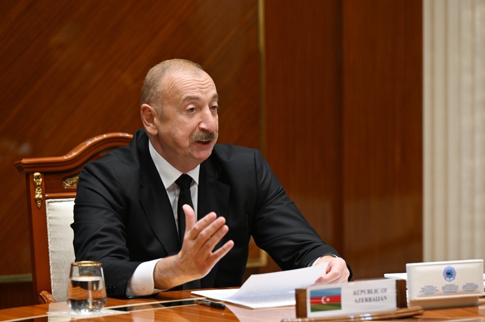 Liderlərin yüksəksəviyyəli görüşü keçirildi -FOTOLAR (YENİLƏNİB)