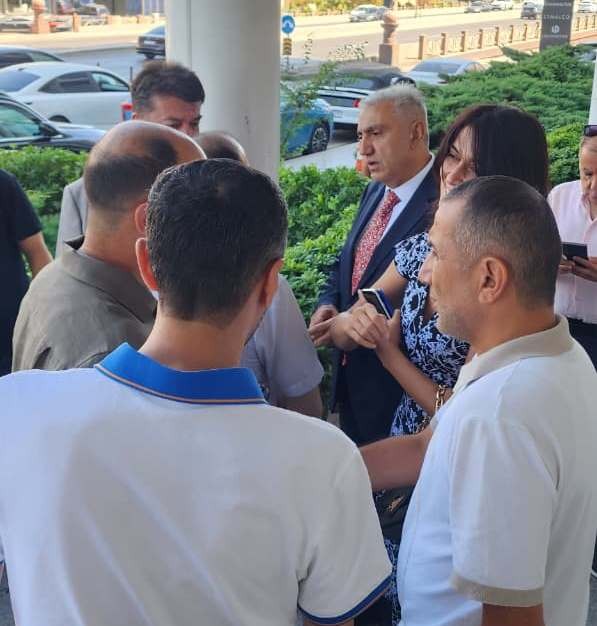 Bakı KTM-in təşkilatçılığı Azərbaycan media nümayəndələri ilə görüş keçirildi -FOTOLAR