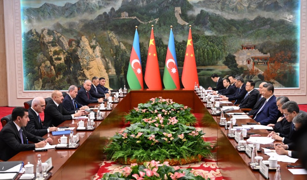 İlham Əliyev Çin lideri ilə  görüşdü - YENİLƏNİB
