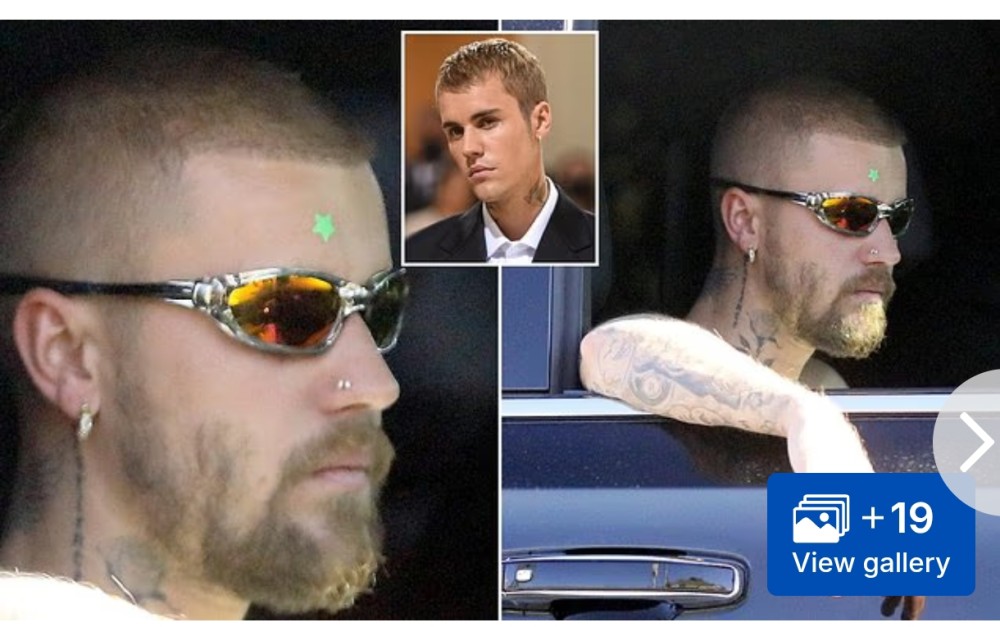 Castin Biber yeni imici ilə görüntüləndi