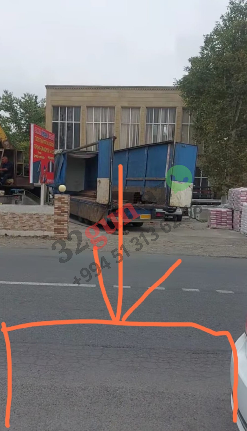 Rəcəb Babaşovun gedən təmir işləri ilə yaxından tanış olduğu Qazaxdakı bu yolgörün nə hala düşdü + VİDEO