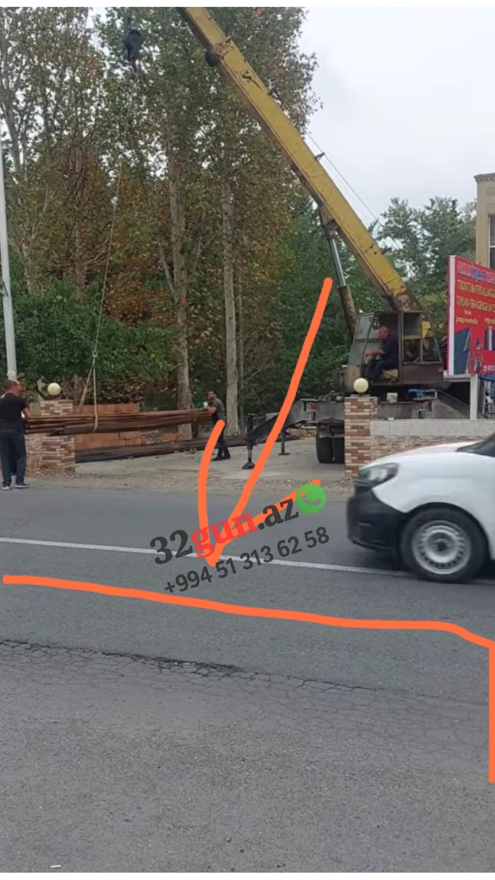 Rəcəb Babaşovun gedən təmir işləri ilə yaxından tanış olduğu Qazaxdakı bu yolgörün nə hala düşdü + VİDEO