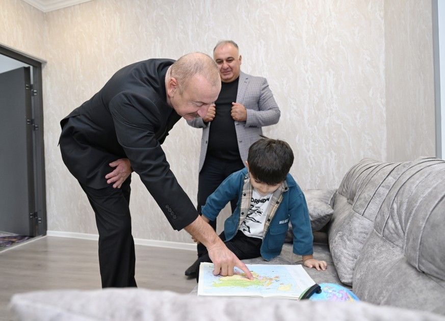 İlham Əliyev Şuşakənd kəndində oldu -FOTOLAR