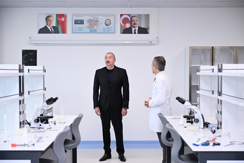 Prezident Xankəndində açılışlar etdi +FOTOLAR