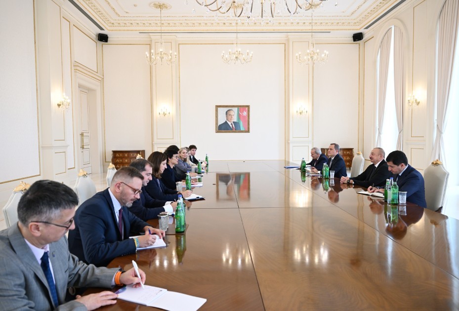 Prezident qəbul keçirdi+ FOTOLAR