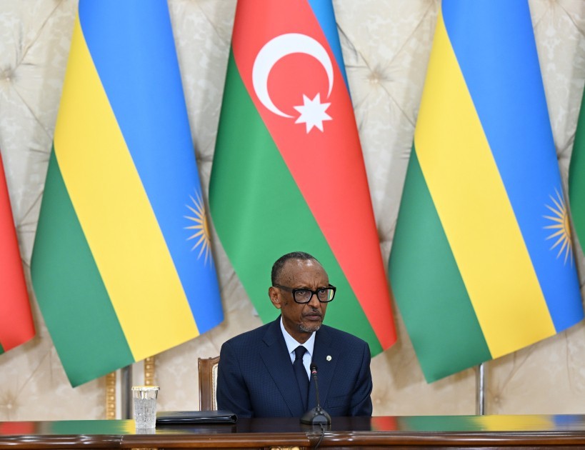 Azərbaycan və Ruanda arasında sənəd imzalanıb -FOTOLAR