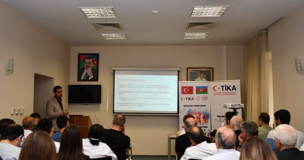 TİKA Azərbaycanda həkim və tibb işçiləri üçün “Böyrək daşı müalicəsi” mövzusunda təlim proqramı təşkil etdi – FOTOLAR