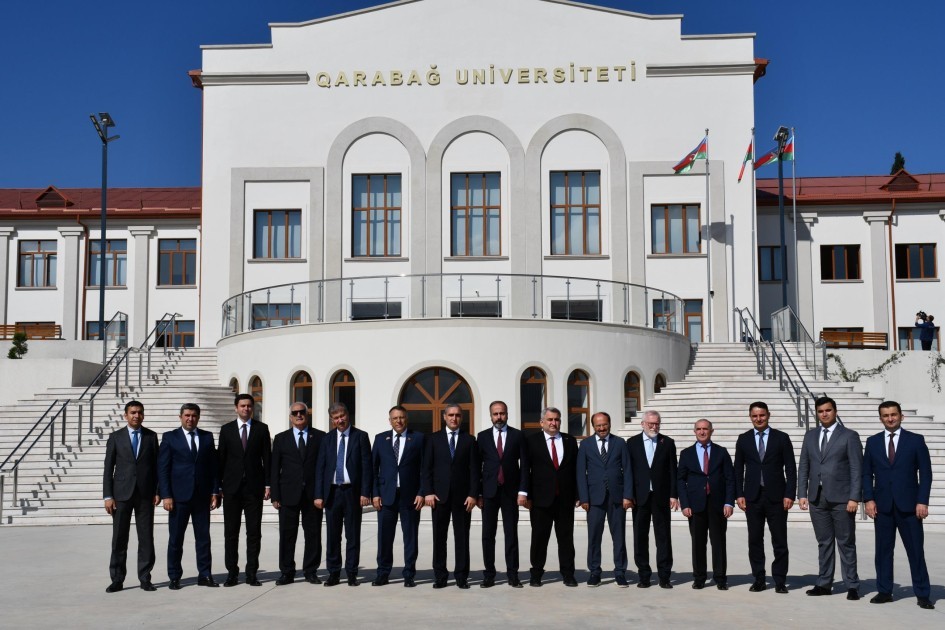 Türkiyəli rektorlar Qarabağ Universitetində olublar -FOTOLAR