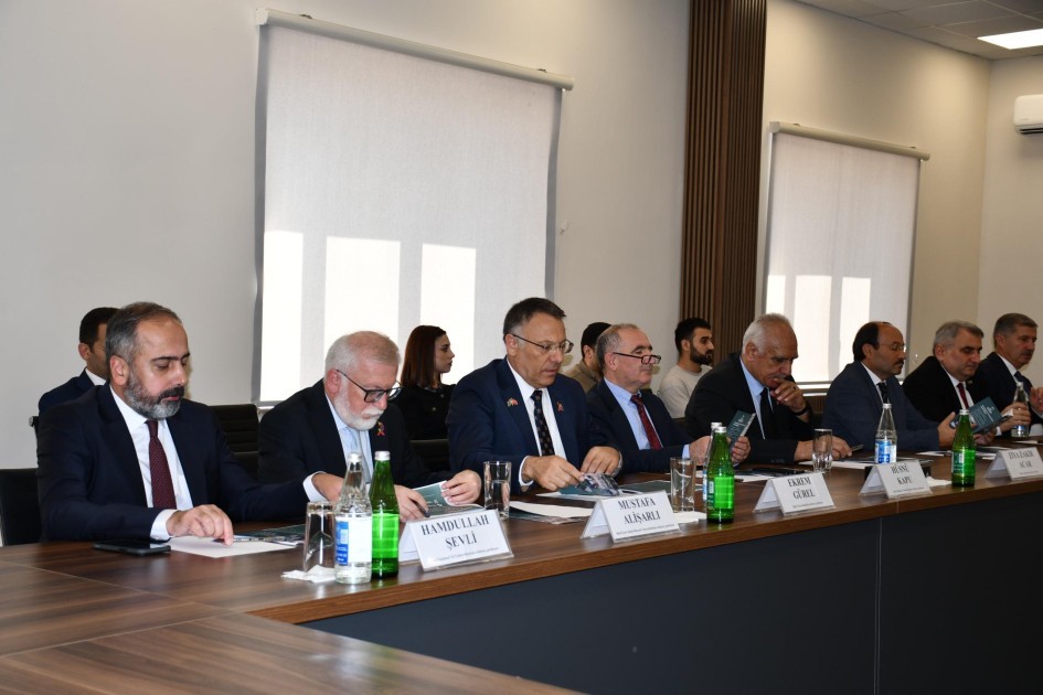 Türkiyəli rektorlar Qarabağ Universitetində olublar -FOTOLAR