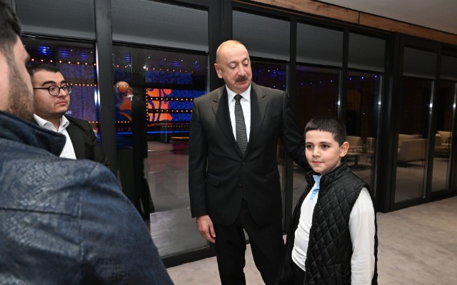 Prezident Bəxtiyarla da görüşdü +FOTOLAR