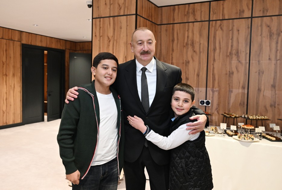 Prezident Bəxtiyarla da görüşdü +FOTOLAR