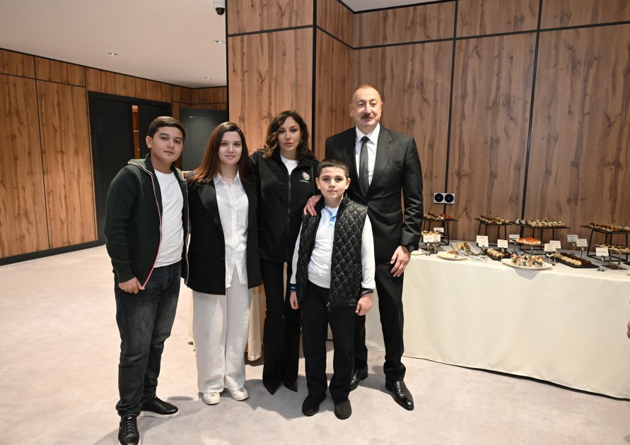 Prezident Bəxtiyarla da görüşdü +FOTOLAR