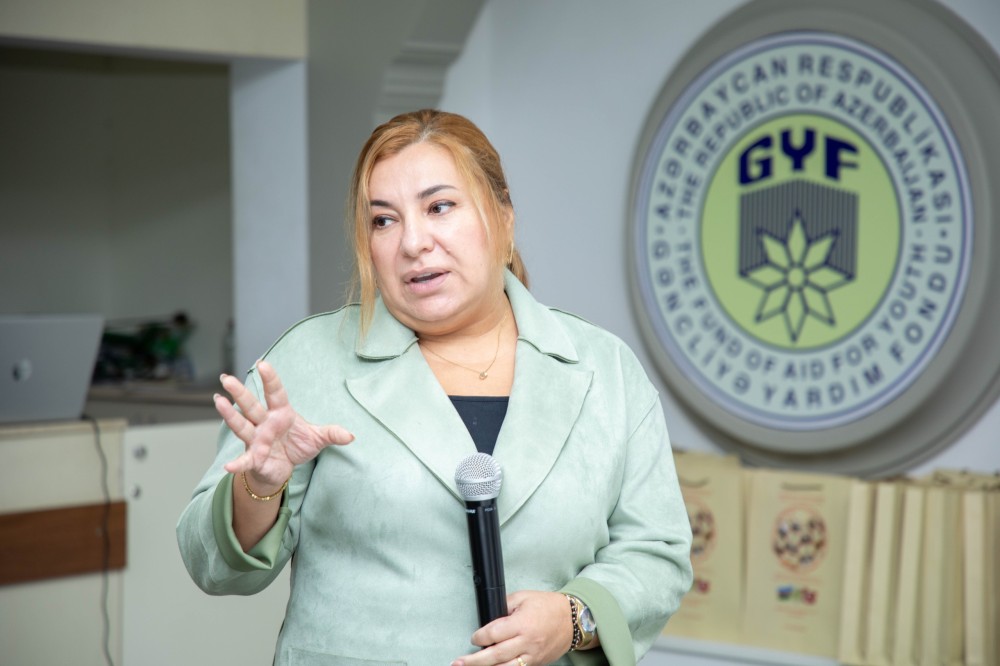 Gəncliyə Yardım Fondunda Milli Mətbuatın 150 illiyi Münasibəti İlə Görüş Keçirilib