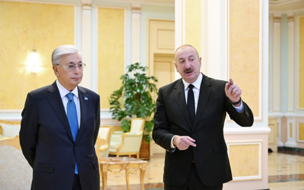 Astanada “Orta dəhlizin inkişafı” birgə layihəsi təqdim edildi -FOTOLAR