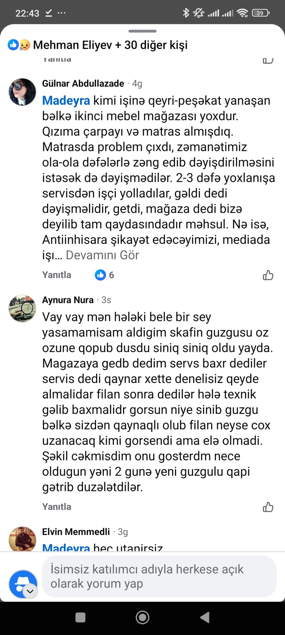 Deputatın şirkəti  ilə bağlı çoxsaylı şikayətlər