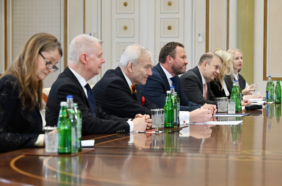 İlham Əliyev Marqus Tsahknanı qəbul etdi -FOTOLAR