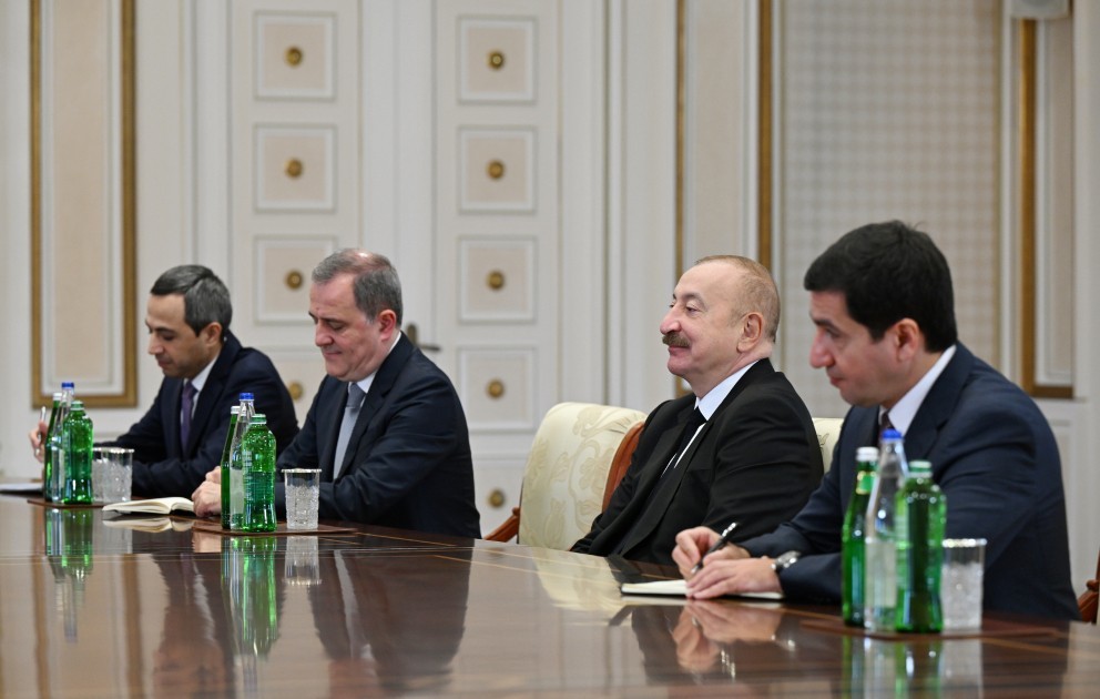 İlham Əliyev Marqus Tsahknanı qəbul etdi -FOTOLAR