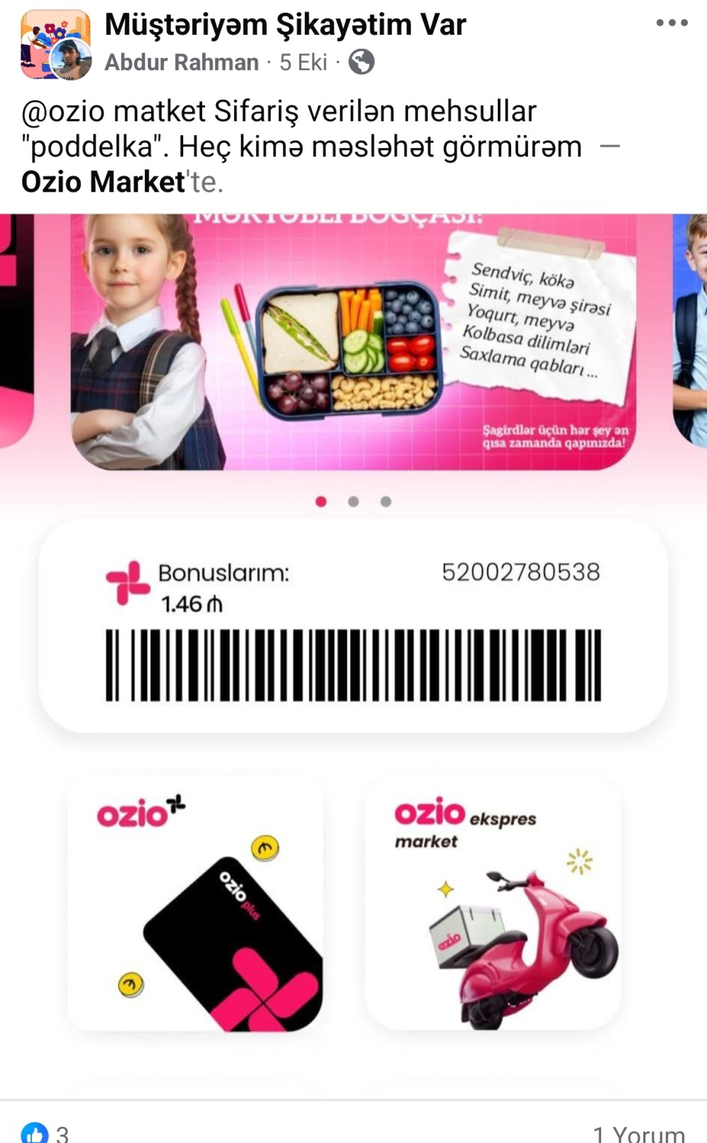 “OZIO” MMC-nin vergi borcu üzə çıxıb – 10 manatlıq kapitala qarşı10 min manat borc / FOTO