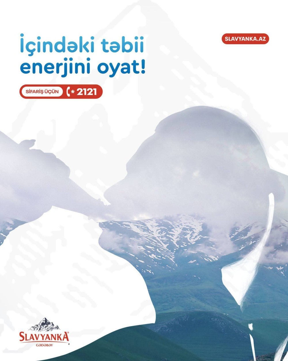 Zirvələrdən Gələn Təbii Enerji: "Slavyanka" Mineral Suyu ilə Həyatınıza Can Qatın!