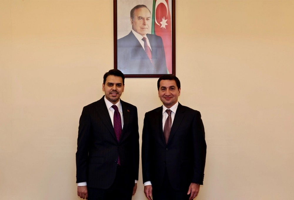 TİKA sədri Hikmət Hacıyevlə görüşüb