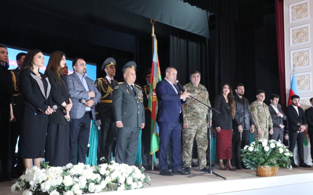 Suraxanıda Zəfər gününə həsr olunmuş tədbir keçirilib - FOTOLAR