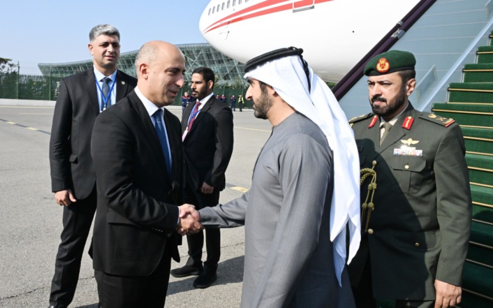 BƏƏ-nin Baş nazirinin müaviniAzərbaycana gəldi - FOTOLAR