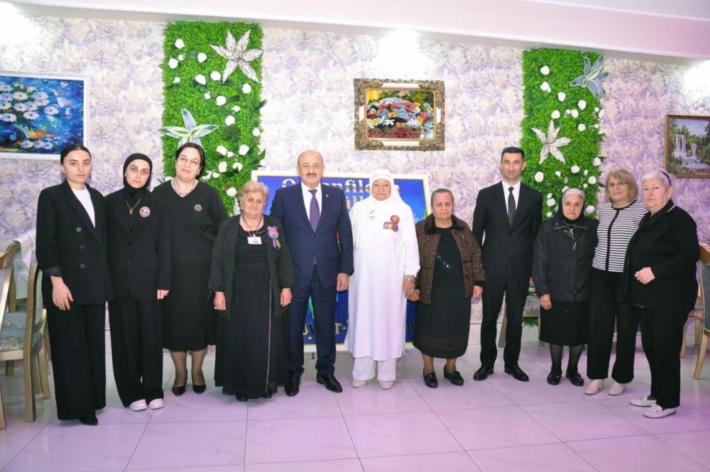 Asif Əsgərovun şəhid ailələri ilə görüşləri davam edir -FOTOLAR