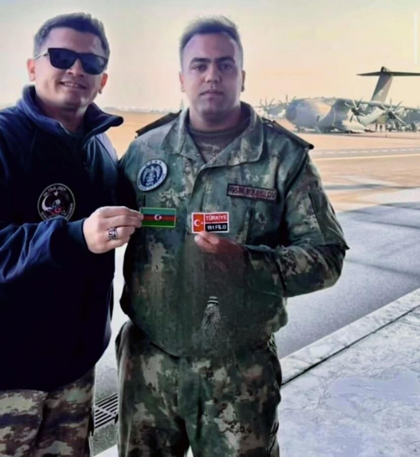 Türkiyə hərbi təyyarəsinin şəhid ekipaj üzvlərininFOTOLARI YAYILDI