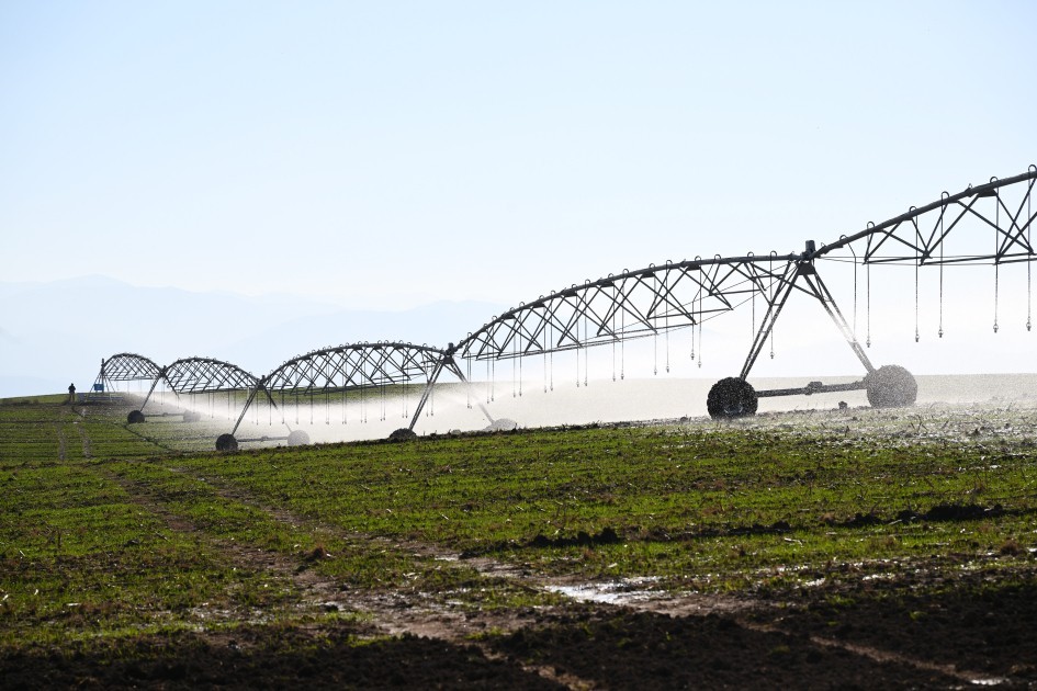 Zəngilanda dairəvi suvarma sistemlərinə baxış keçirilib- FOTOLAR