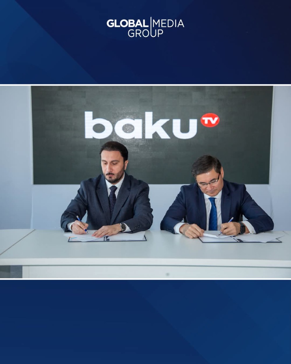 Global Media Group-a daxil olan media qurumları “Xabar” agentliyi ilə əməkdaşlıq memorandumu imzaladı