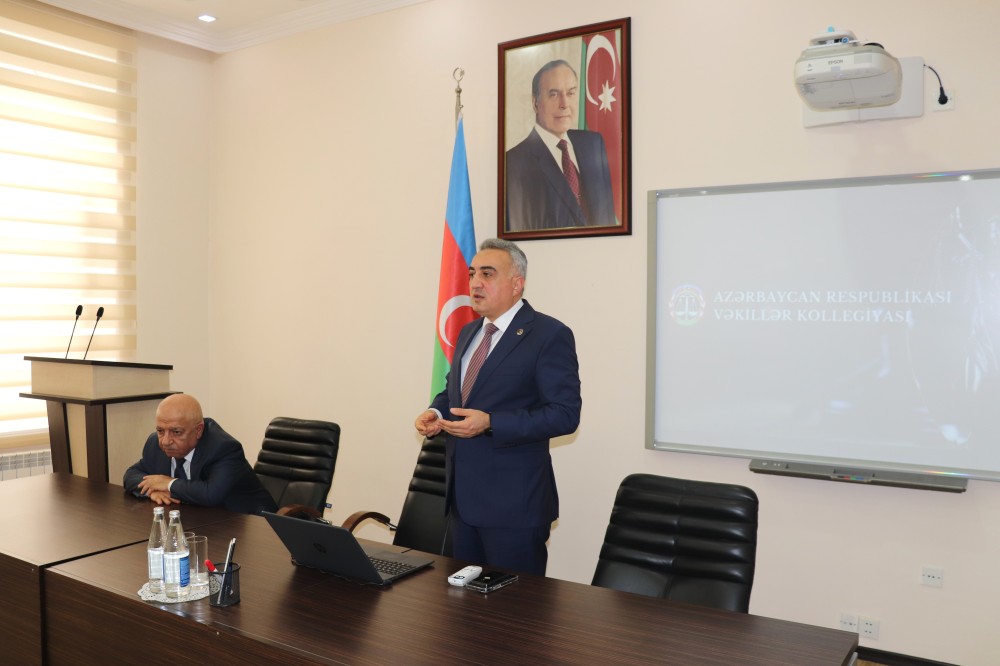 Ədliyyə Akademiyasında vəkilliyə namizədlərin icbari təlimi başlayıb