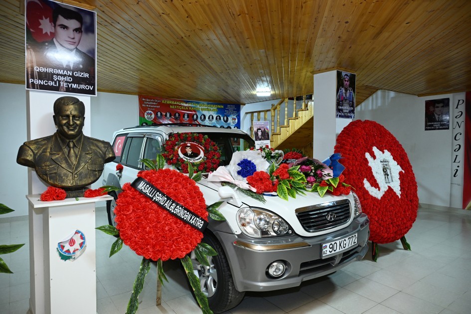 Leyla və Arzu Əliyeva Pəncəli Teymurovun ailəsini ziyarət etdilər -FOTOLAR