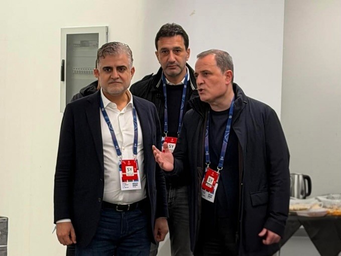 Nazir “Napoli” - “Qarabağ” oyununu stadiondan izləyib -FOTOLAR